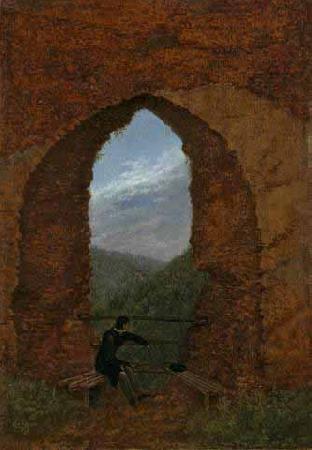 Carl Gustav Carus Aussicht China oil painting art